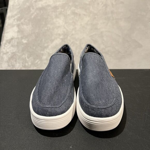 Hey Dude Sunapee M Craft Men's 9 Blue Slip On Comfort Sneakers - Picture 2 of 10